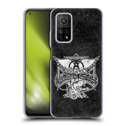 Aerosmith Black And White 1987 Permanent Vacation Soft Gel Case for Xiaomi Mi 10T 5G