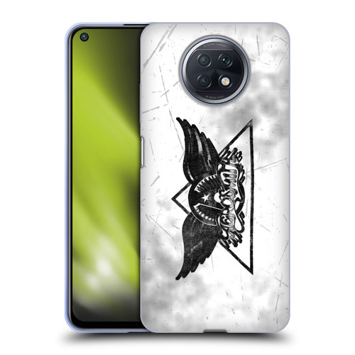 Aerosmith Black And White Triangle Winged Logo Soft Gel Case for Xiaomi Redmi Note 9T 5G