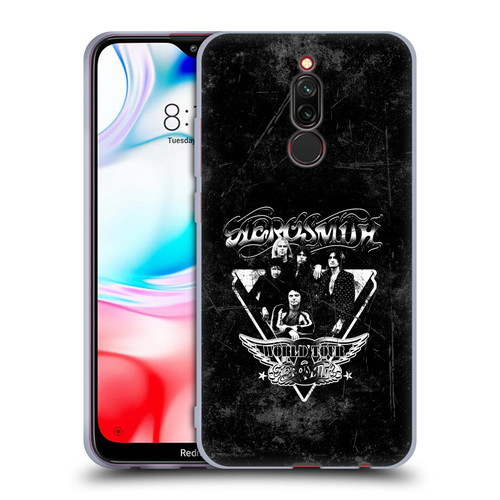 Aerosmith Black And White World Tour Soft Gel Case for Xiaomi Redmi 8