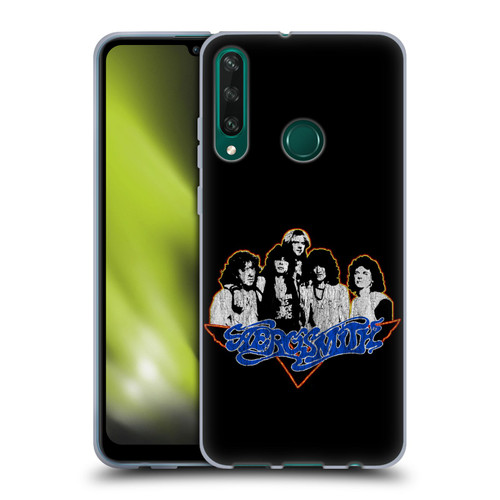 Aerosmith Classics Group Photo Vintage Soft Gel Case for Huawei Y6p