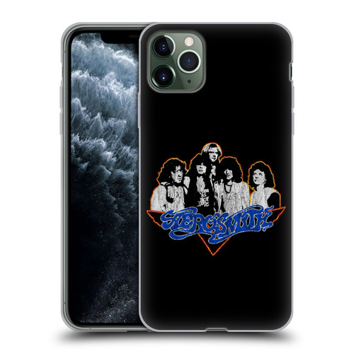 Aerosmith Classics Group Photo Vintage Soft Gel Case for Apple iPhone 11 Pro Max