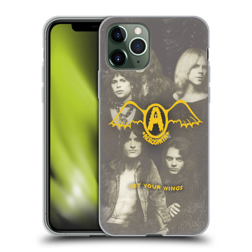Aerosmith Classics Get Your Wings Soft Gel Case for Apple iPhone 11 Pro