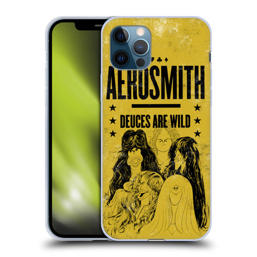 Aerosmith Classics Deuces Are Wild Soft Gel Case for Apple iPhone 12 / iPhone 12 Pro