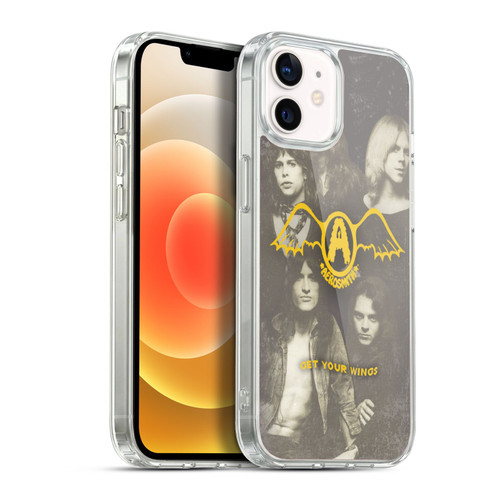 Aerosmith Classics Get Your Wings Soft Gel Case for Apple iPhone 12 / iPhone 12 Pro & MagSafe