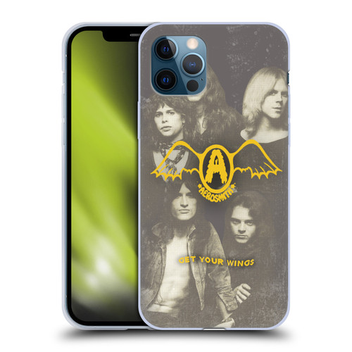 Aerosmith Classics Get Your Wings Soft Gel Case for Apple iPhone 12 / iPhone 12 Pro