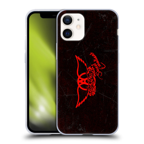 Aerosmith Classics Red Winged Sweet Emotions Soft Gel Case for Apple iPhone 12 Mini