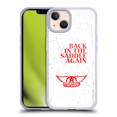 Aerosmith Classics Back In The Saddle Again Soft Gel Case for Apple iPhone 13