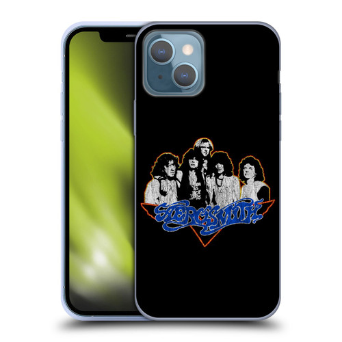 Aerosmith Classics Group Photo Vintage Soft Gel Case for Apple iPhone 13