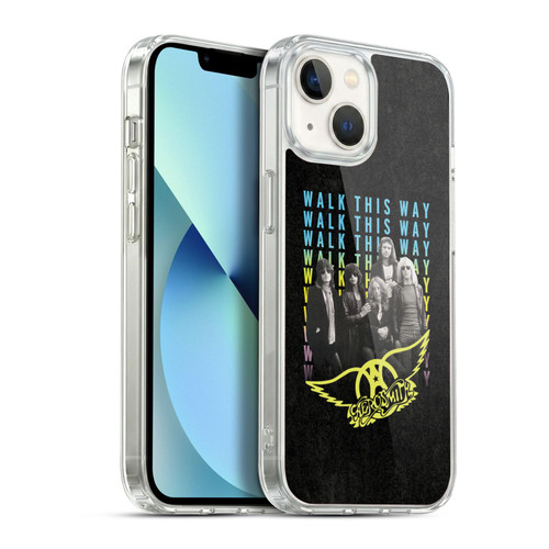 Aerosmith Classics Walk This Way Soft Gel Case for Apple iPhone 13