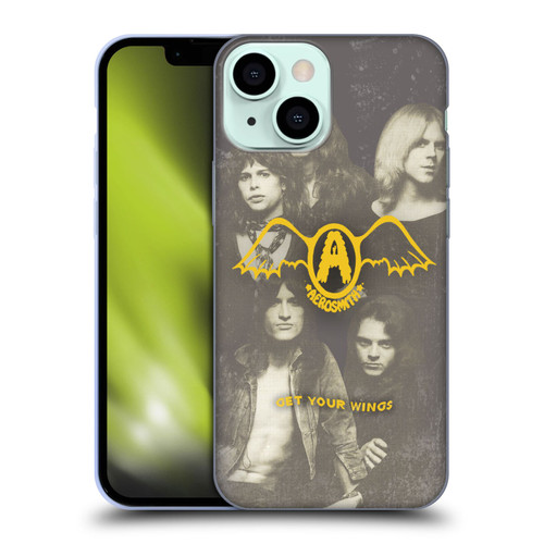 Aerosmith Classics Get Your Wings Soft Gel Case for Apple iPhone 13 Mini