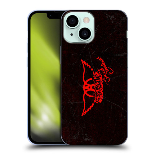 Aerosmith Classics Red Winged Sweet Emotions Soft Gel Case for Apple iPhone 13 Mini