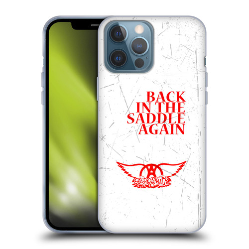Aerosmith Classics Back In The Saddle Again Soft Gel Case for Apple iPhone 13 Pro Max