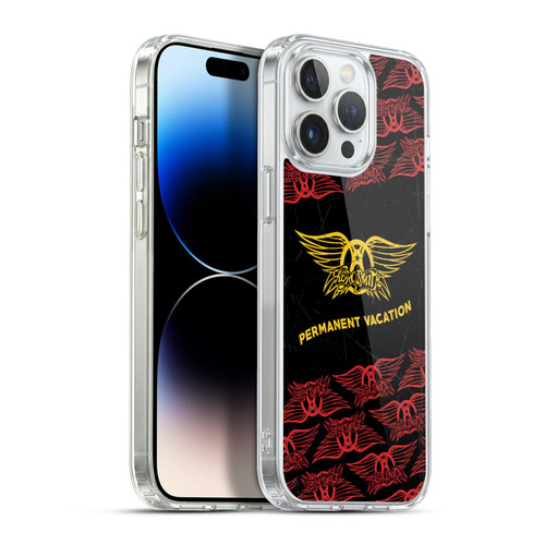 Aerosmith Classics Permanent Vacation Soft Gel Case for Apple iPhone 13 Pro Max & MagSafe