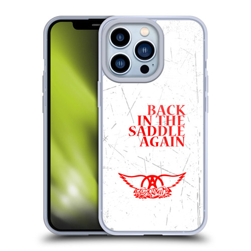 Aerosmith Classics Back In The Saddle Again Soft Gel Case for Apple iPhone 13 Pro