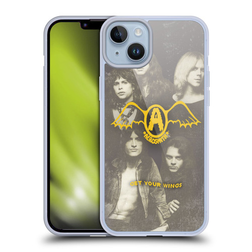 Aerosmith Classics Get Your Wings Soft Gel Case for Apple iPhone 14 Plus