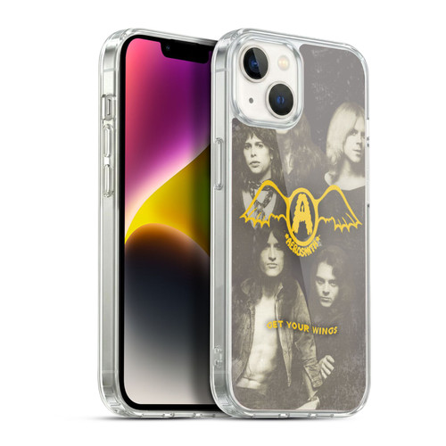 Aerosmith Classics Get Your Wings Soft Gel Case for Apple iPhone 14 Plus & MagSafe