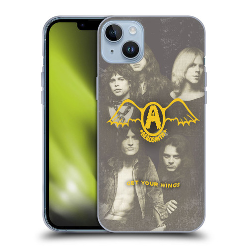 Aerosmith Classics Get Your Wings Soft Gel Case for Apple iPhone 14 Plus