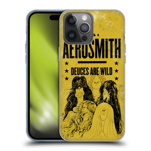 Aerosmith Classics Deuces Are Wild Soft Gel Case for Apple iPhone 14 Pro Max