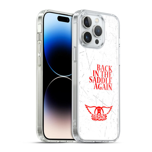 Aerosmith Classics Back In The Saddle Again Soft Gel Case for Apple iPhone 14 Pro Max & MagSafe