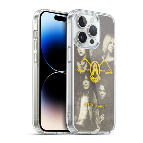 Aerosmith Classics Get Your Wings Soft Gel Case for Apple iPhone 14 Pro & MagSafe