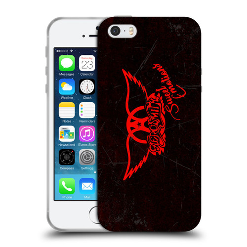 Aerosmith Classics Red Winged Sweet Emotions Soft Gel Case for Apple iPhone 5 / 5s / iPhone SE 2016