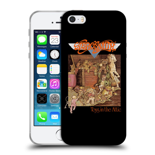 Aerosmith Classics Toys In The Attic Soft Gel Case for Apple iPhone 5 / 5s / iPhone SE 2016