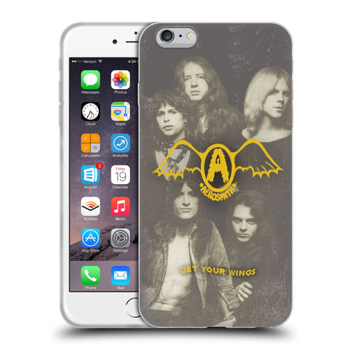 Aerosmith Classics Get Your Wings Soft Gel Case for Apple iPhone 6 Plus / iPhone 6s Plus