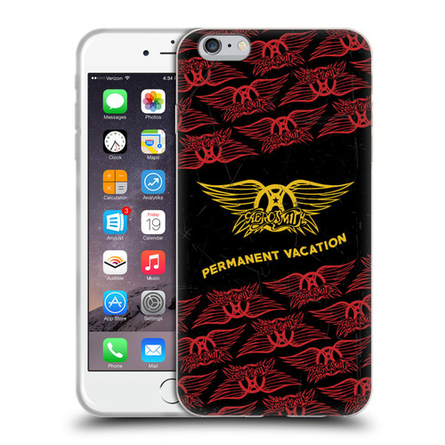 Aerosmith Classics Permanent Vacation Soft Gel Case for Apple iPhone 6 Plus / iPhone 6s Plus
