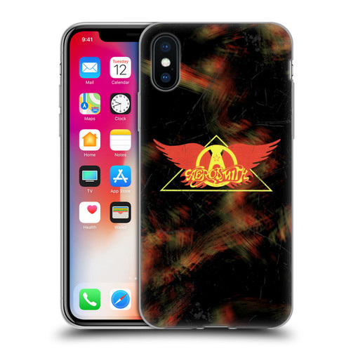 Aerosmith Classics Triangle Winged Soft Gel Case for Apple iPhone X / iPhone XS