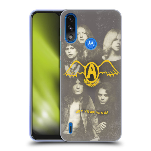 Aerosmith Classics Get Your Wings Soft Gel Case for Motorola Moto E7 Power / Moto E7i Power