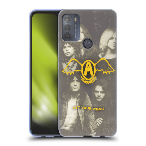 Aerosmith Classics Get Your Wings Soft Gel Case for Motorola Moto G50