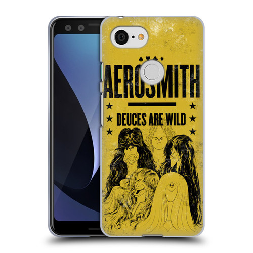 Aerosmith Classics Deuces Are Wild Soft Gel Case for Google Pixel 3