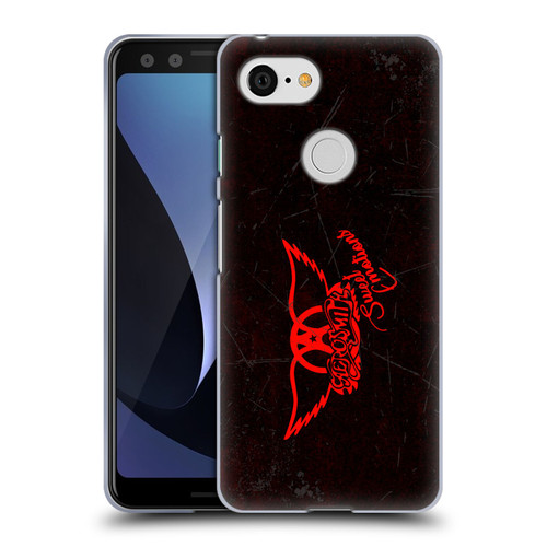 Aerosmith Classics Red Winged Sweet Emotions Soft Gel Case for Google Pixel 3