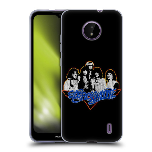 Aerosmith Classics Group Photo Vintage Soft Gel Case for Nokia C10 / C20