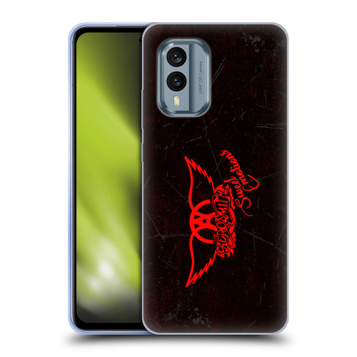 Aerosmith Classics Red Winged Sweet Emotions Soft Gel Case for Nokia X30