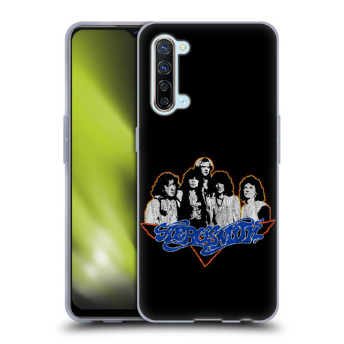 Aerosmith Classics Group Photo Vintage Soft Gel Case for OPPO Find X2 Lite 5G