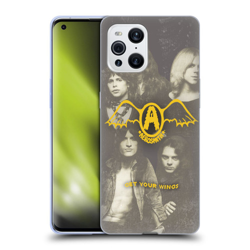 Aerosmith Classics Get Your Wings Soft Gel Case for OPPO Find X3 / Pro