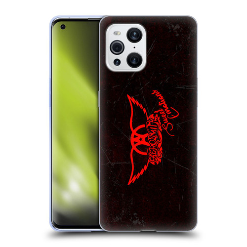 Aerosmith Classics Red Winged Sweet Emotions Soft Gel Case for OPPO Find X3 / Pro