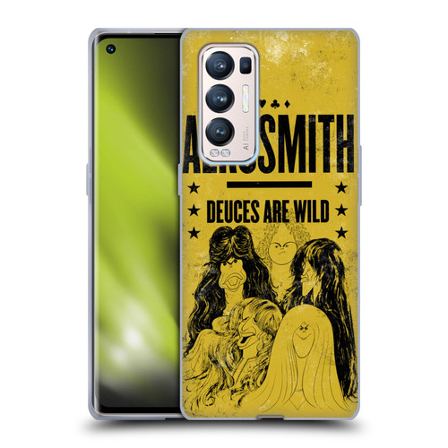 Aerosmith Classics Deuces Are Wild Soft Gel Case for OPPO Find X3 Neo / Reno5 Pro+ 5G