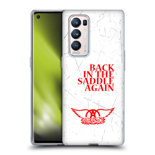 Aerosmith Classics Back In The Saddle Again Soft Gel Case for OPPO Find X3 Neo / Reno5 Pro+ 5G