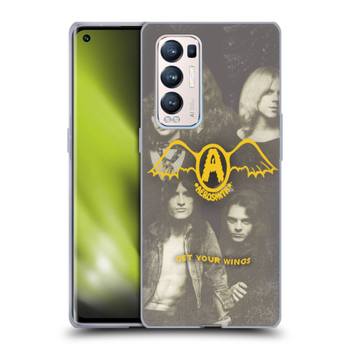 Aerosmith Classics Get Your Wings Soft Gel Case for OPPO Find X3 Neo / Reno5 Pro+ 5G