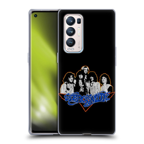 Aerosmith Classics Group Photo Vintage Soft Gel Case for OPPO Find X3 Neo / Reno5 Pro+ 5G