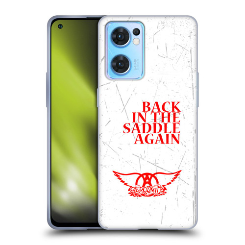 Aerosmith Classics Back In The Saddle Again Soft Gel Case for OPPO Reno7 5G / Find X5 Lite