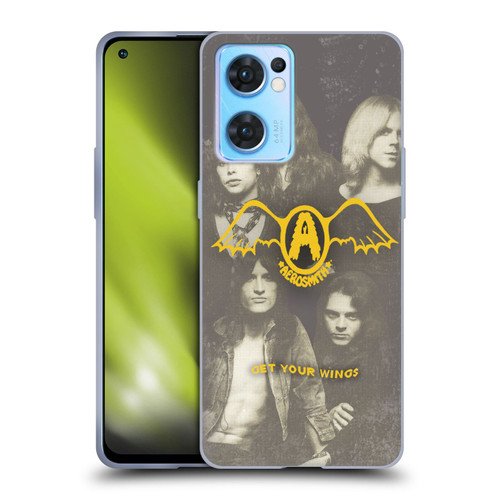Aerosmith Classics Get Your Wings Soft Gel Case for OPPO Reno7 5G / Find X5 Lite