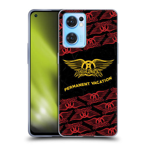 Aerosmith Classics Permanent Vacation Soft Gel Case for OPPO Reno7 5G / Find X5 Lite