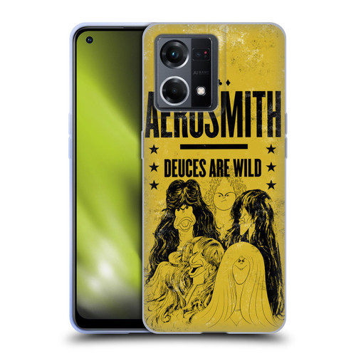Aerosmith Classics Deuces Are Wild Soft Gel Case for OPPO Reno8 4G