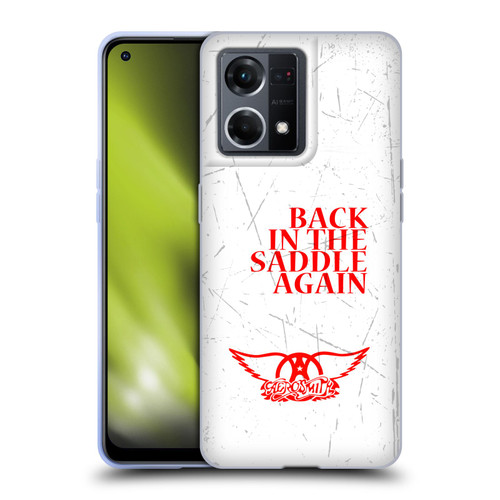 Aerosmith Classics Back In The Saddle Again Soft Gel Case for OPPO Reno8 4G