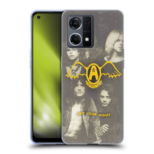 Aerosmith Classics Get Your Wings Soft Gel Case for OPPO Reno8 4G