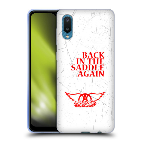 Aerosmith Classics Back In The Saddle Again Soft Gel Case for Samsung Galaxy A02/M02 (2021)