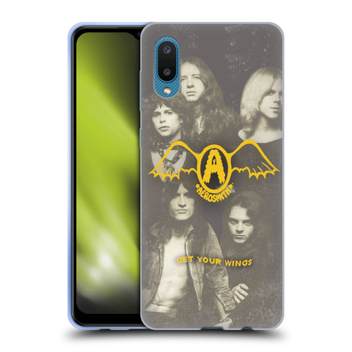 Aerosmith Classics Get Your Wings Soft Gel Case for Samsung Galaxy A02/M02 (2021)